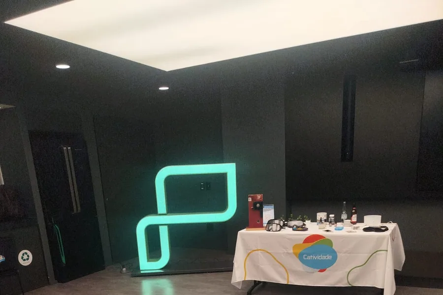 Simulador de Dosagem Alcoólica — experiência Catividade