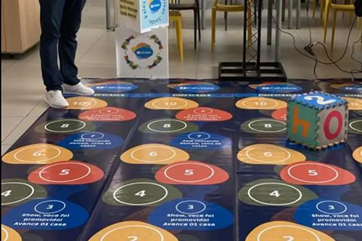 Tabuleiro Gigante — experiência Catividade